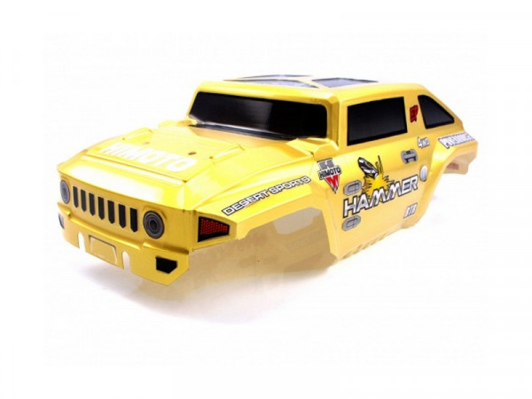 Кузов желтый для хаммера Himoto E10HM