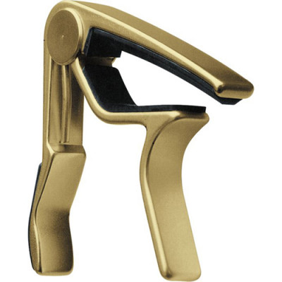 DUNLOP 83 CG Acoustic Trigger Curved Gold каподастр для вестерн-гитары