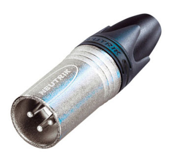 NEUTRIK NC3MXX-D - кабельный разъем XLR male