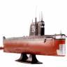 Сборная модель ZVEZDA Советская атомная подводная лодка К-19, 1/350