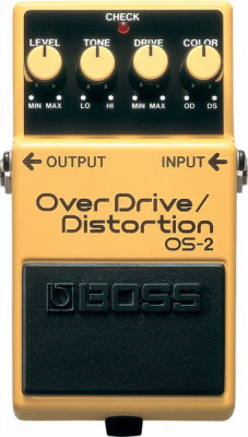 Педаль BOSS OS-2 OverDrive/Distortion для электрогитары