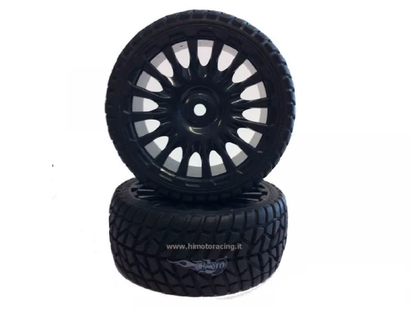 Колеса в сборе для ралли 1/16