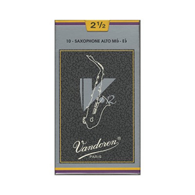 Vandoren SR-6125 V12 № 2,5 10 шт трости для саксофона альт