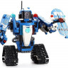 Радиоуправляемый конструктор CADA 2 в 1 полицейский робот-трансформер (556 деталей)