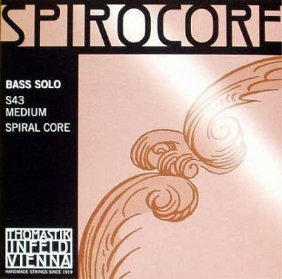 Струны для контрабаса 4/4 Thomastik Spirocore SOLO S43 комплект