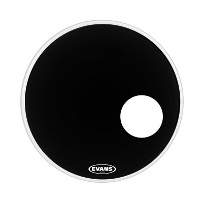 Evans BD24RONX EQ3 Resonant Onyx пластик 24" для бас-барабана