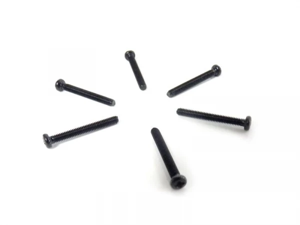 Винт с полукруглой головкой M2.5x20 под крестовую отвёртку 6шт.