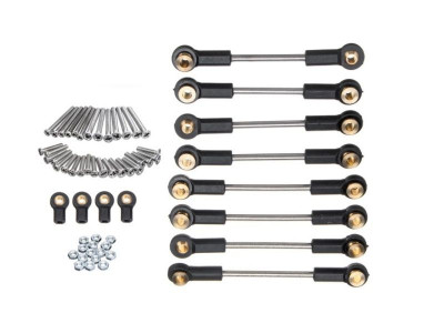 Комплект металлических рычагов WPL c крепежом для C14, C24