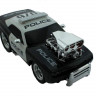 Р/У полицейская машина из серии "Muscle Сar" с гоночным Мотор. 1/16+свет+звук