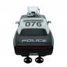 Р/У полицейская машина из серии "Muscle Сar" с гоночным Мотор. 1/16+свет+звук
