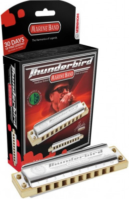 Hohner Marine Band Thunderbird Low F губная гармошка диатоническая