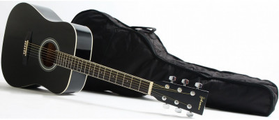 Axman BK акустическая гитара с чехлом