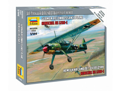Сборная модель ZVEZDA Немецкий самолёт-разведчик " Нensc Нel", 1/144