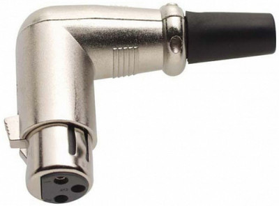 STAGG 927H-Соединитель угловой XLR F, 3 pins