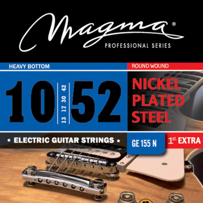 Комплект струн для электрогитары 10-52 Magma Strings GE155N