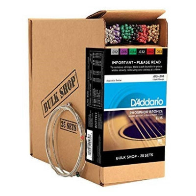 D'ADDARIO EJ16-B25 25 Light струны для акустической гитары