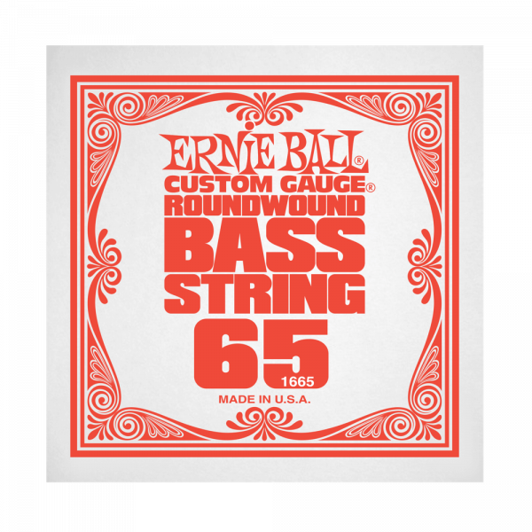 Ernie Ball 1665 струна для бас-гитары калибра 0065