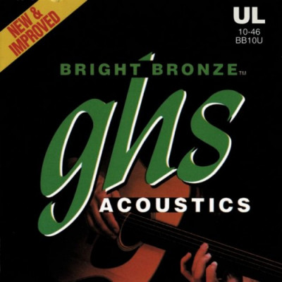 GHS BB / 10U струны для акустической гитары