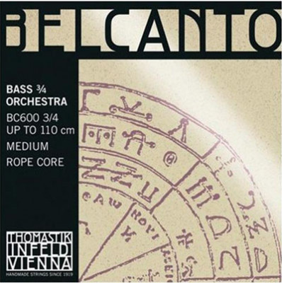 Струны для контрабаса 3/4 Thomastik Belcanto BC600 комплект