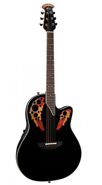 Ovation 2778 AX-5 Standard Elite Deep Contour Cutaway Black электроакустическая гитара