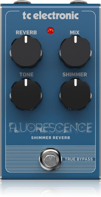 TC ELECTRONIC FLUORESCENCE SHIMMER REVERB напольная педаль эффекта реверберации/шиммер