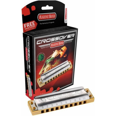 Hohner Marine Band Crossover F губная гармошка диатоническая