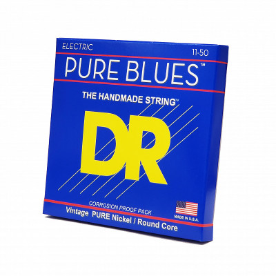 Струны для электрогитар DR PHR-11-50 PURE BLUES