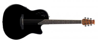APPLAUSE AE44II-5 Mid Cutaway Black электроакустическая гитара
