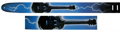 Perri's P25AB-402 - ремень для гитары кожаный