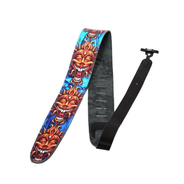 Perri's P25TJ-2709 TATTOO JOHNNY - ремень для гитары кожаный