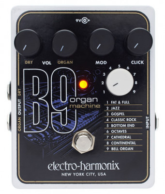 Гитарная педаль "орган" ELECTRO-HARMONIX B9