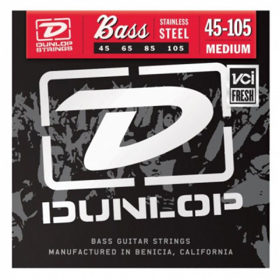DUNLOP DBS- 45105 (2014) струны для 4-струнной бас-гитары