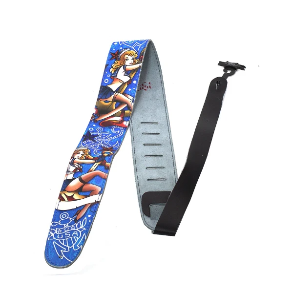 Perri's P25TJ-2718 TATTOO JOHNNY - ремень для гитары кожаный