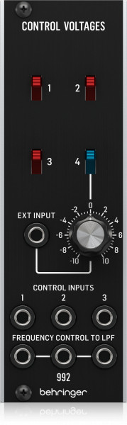 Модуль Behringer 992 CONTROL VOLTAGES аналоговый CV Routing Модуль Behringer 992 CONTROL VOLTAGES аналоговый CV Routing