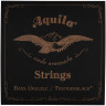 Струны для бас укулеле AQUILA THUNDERBLACK 170U мензура 23-26, блестящие черные