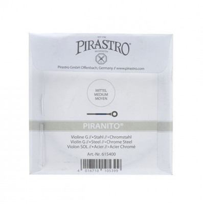PIRASTRO Piranito струны для скрипки 4/4 средн натяж стальная основа 615500