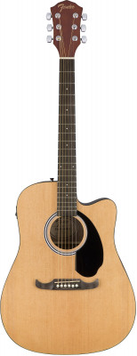 Fender FA-125CE Dreadnought Natural электроакустическая гитара