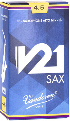 Vandoren SR-8145 (№ 4-1/2) V21 трости для саксофона-альт (№ 4-1/2) 10 шт