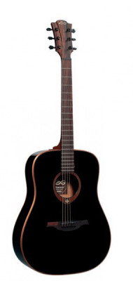LAG T100D-BLK акустическая гитара
