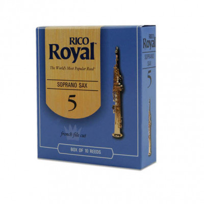 RICO Royal Soprano Sax 3,5x10 (RRO10SSX350) - Трости для саксофона сопрано - 3,5 (10шт)