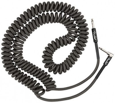 FENDER Professional Coil Cable 30" Gray Tweed инструментальный кабель 9 м