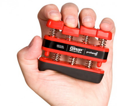 Тренажёр для пальцев рук PROHANDS GRIPMASTER GM-14002 средний, красный