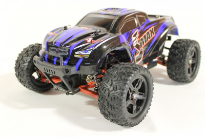 Радиоуправляемый монстр Remo Hobby SMAX Brushless UPGRADE (синий) 4WD 2.4G 1/16 RTR