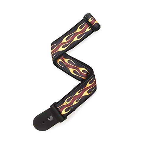 PLANET WAVES 50MM Hotrod Flame, Red ремень тканый с рисунком красный огонь, deluxe