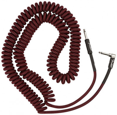 FENDER Professional Coil Cable 30" Red Tweed инструментальный кабель 9 м