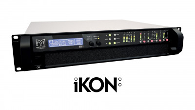 MARTIN AUDIO iKON iK81 усилитель мощности 8 x 1250 Вт @ 2 Ом / 4 Ом / 8 Ом, с DSP, входы Analog/AES/DANTE