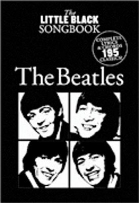 HL00242081 LITTLE BLACK SONGBOOK THE BEATLES LYRICS & CHORDS BOOK