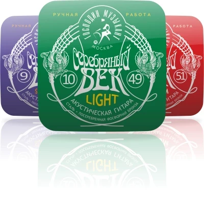 Струны для акустической гитары ГОСПОДИН МУЗЫКАНТ SV / 9