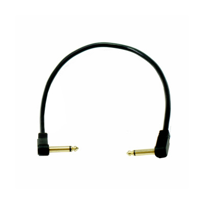 INVASION JPC40 - инструментальный кабель джек моно (угловой) <-> джек моно (угловой) 400 мм