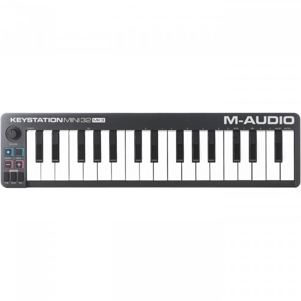 MIDI клавиатура M-Audio Keystation Mini 32 MK3 -USB (32 мини-клавиши чувствительных...